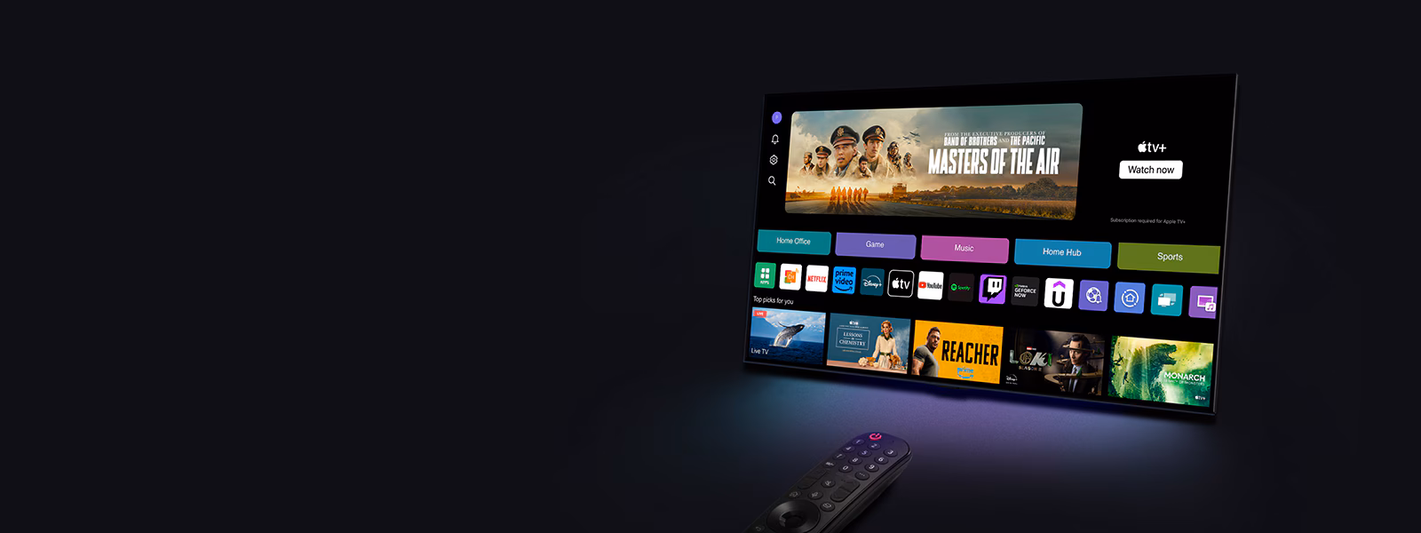 LG Smart TV Banner