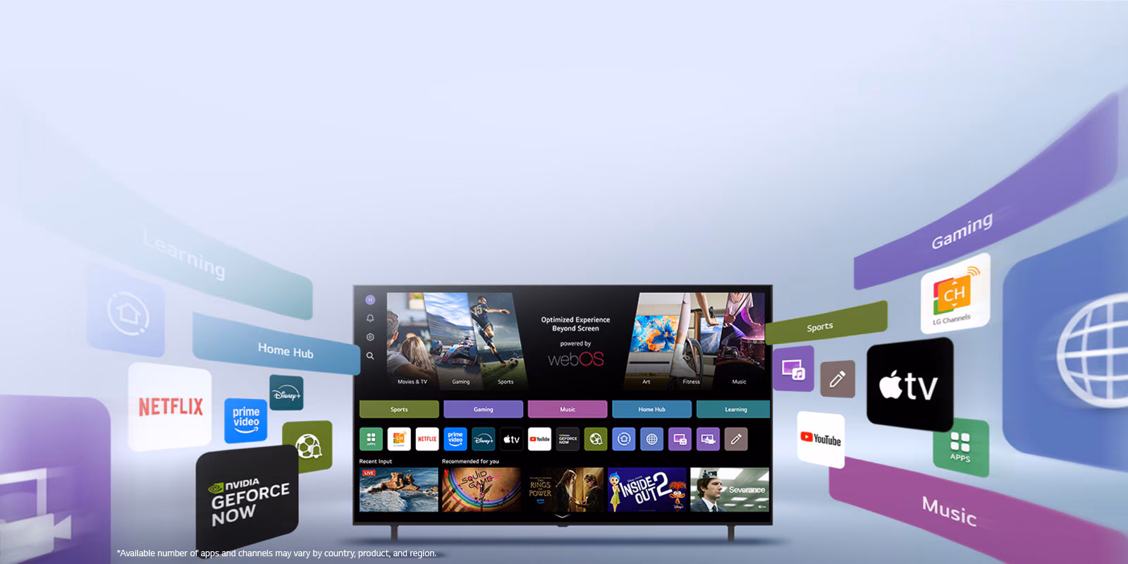 LG WebOS Entertainment Promo